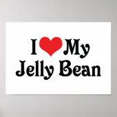 I Love My Jelly Bean ポスター (正面)