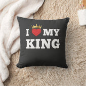 I love my king  クッション (ブランケット)