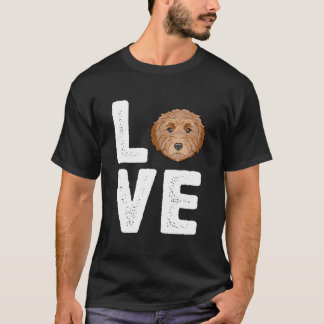 I Love My Labradoodle Tシャツ