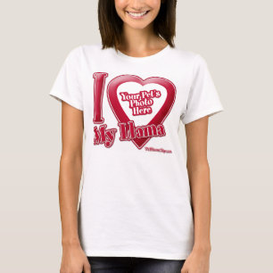 I Love My Llama – 写真 Tシャツ