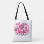 I love my mom トートバッグ (裏面)