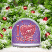 I Love My Mom red -ハート (クリスマス)