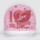 I Love My Mommy red - hearts (裏面)