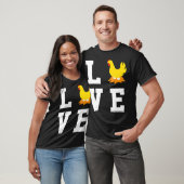 I Love My Mother Hen - Chicken Lover農業 Tシャツ (ユニセックス)