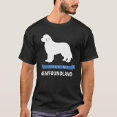I Love My Newfoundland Tシャツ (正面)