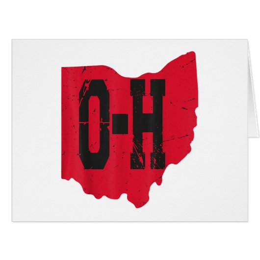I Love My Ohio Home Script Ohio Buckie州 (正面横)