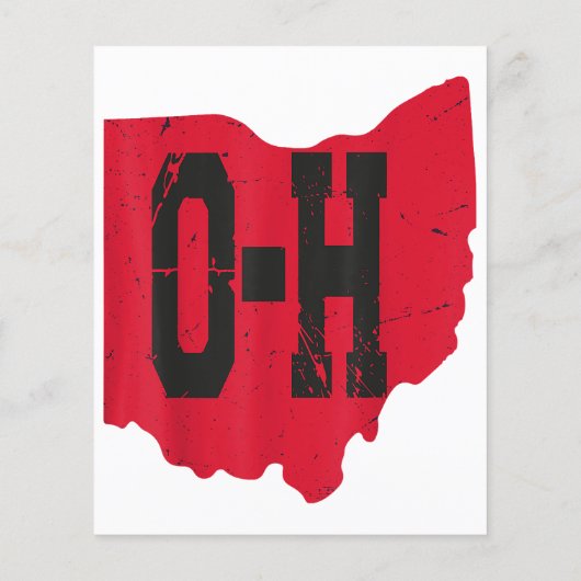 I Love My Ohio Home Script Ohio Buckie州 (裏面)