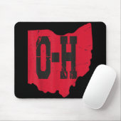 I Love My Ohio Home Script Ohio Buckie州 マウスパッド (マウス)