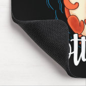 I Love My Otter Half Pun Couple Valentines Day  マウスパッド (コーナー)