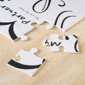 I love my partner • You are my home ジグソーパズル (側面)