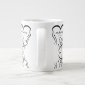 I love my partner • You are my home ジャンボコーヒーマグカップ (裏面)