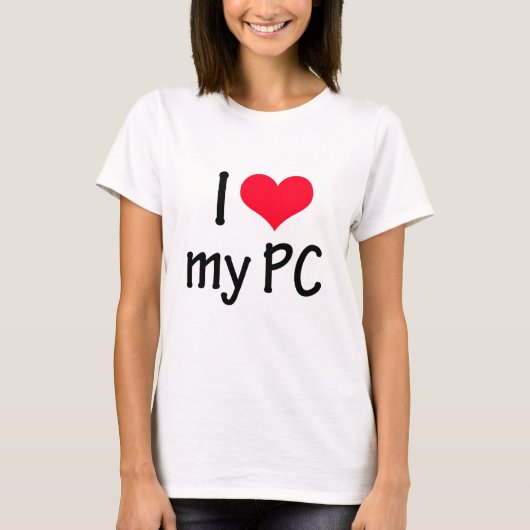 I love my pc tシャツ (正面)