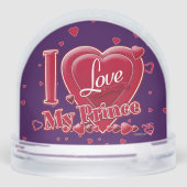 I Love My Prince Red -ハート (裏面)