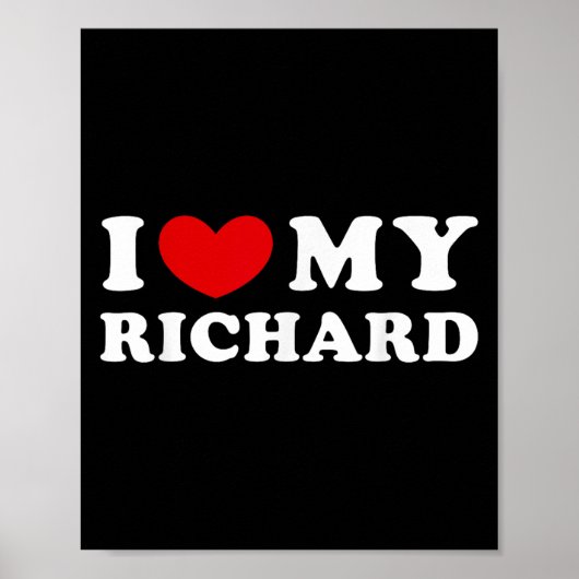 I Love My Richard, I Heart My Richard  ポスター (正面)