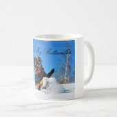 I Love My Rottweiler Mug コーヒーマグカップ (正面右)