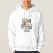 I love my smart Dog パーカ (正面)