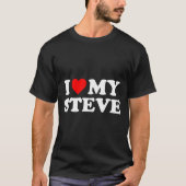 I Love My Steve Tシャツ (正面)