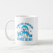 I Love My Students Snow Much Winter Teacher  コーヒーマグカップ (左)
