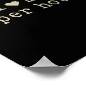 I Love My Super Hot Boyfriend Funny Girlfriend  ポスター (角)