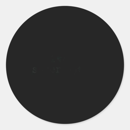 I Love My Super Hot Boyfriend Funny Girlfriend  ラウンドシール (正面)