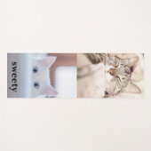 I love my sweet little cat photo ヨガマット (正面(横))