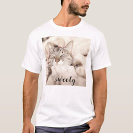 I love my sweet little cat photo tシャツ