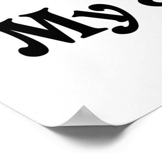 I Love My Sweetie ポスター (角)