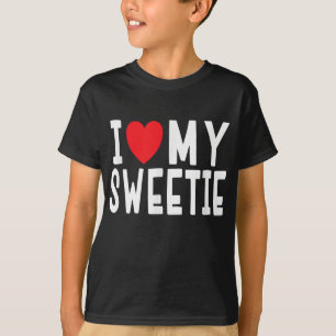 I Love My Sweety -人間関係お祝いギフト Tシャツ