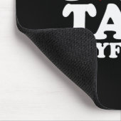 I Love My Tall Boyfriend Funny Matching Girlfriend マウスパッド (コーナー)