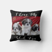 I Love My Tzu クッション (裏面)
