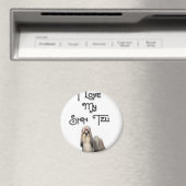 I Love My Tzu マグネット (インサイチュ (食洗機))