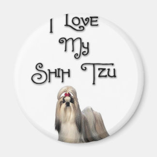 I Love My Tzu マグネット