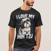 I Love My Tzu Tシャツ (正面)
