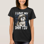 I Love My Tzu Tシャツ (正面)