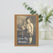 I Love My Ukeポストカード ポストカード (スタンド正面)