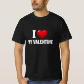 I Love My Valentine Tシャツ (正面)