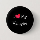 I Love My Vampire 缶バッジ (正面)