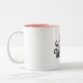 I Love My Westie Dog Mug ツートーンマグカップ (左)