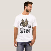 I Love My Wife - チーター - DingusDesign Tシャツ (正面フル)