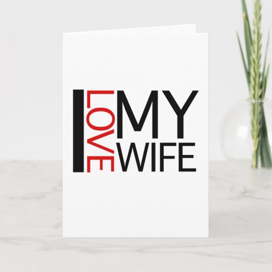 I Love My Wife （赤信号スペシャル） カード (正面)