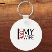 I Love My Wife （赤信号スペシャル） キーホルダー (正面)