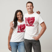 I Love My Wife Red -ハート Tシャツ (ユニセックス)