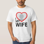 I Love My Wife T-Shirts Tシャツ (正面)