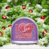 I Love My Wifey red - hearts (クリスマス)