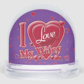 I Love My Wifey red - hearts (裏面)