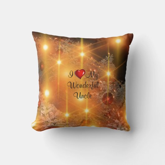 I Love My Wonderful Uncle クッション (正面)