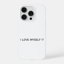“I Love Myself” Phone Case – Cute & Affordable! iPhone 15 Proケース