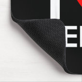 I Love Nerds Gles Funny Heart Valentines Gift Men  マウスパッド (コーナー)