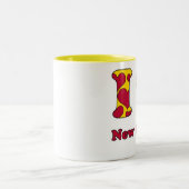 I love New Mexico ツートーンマグカップ (中央)