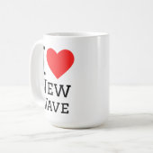 I love new wave コーヒーマグカップ (正面左)